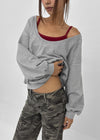 Tiol U-neck sweatshirt