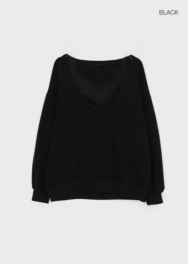 Tiol U-neck sweatshirt