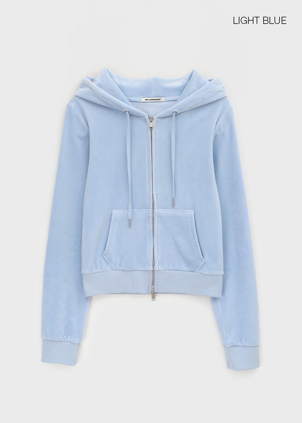 [MADE] Toddler Velour Slim Zip-up Hoodie