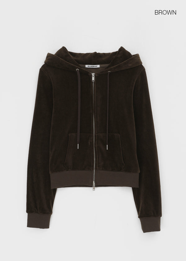 [MADE] Toddler Velour Slim Zip-up Hoodie