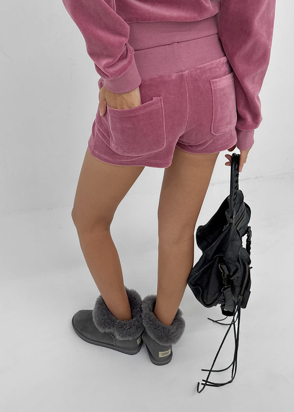 [MADE] Toddler Velour Elastic Shorts