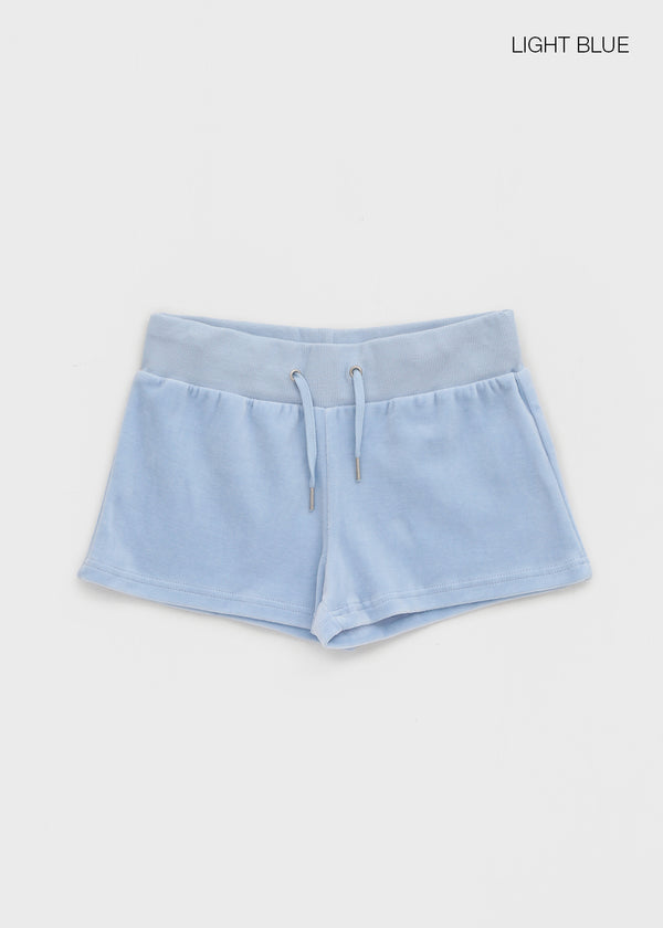 [MADE] Toddler Velour Elastic Shorts