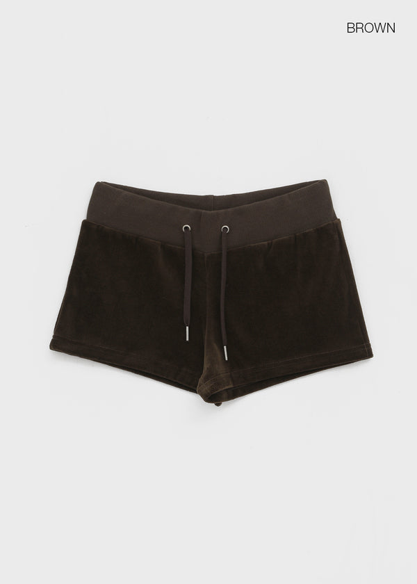[MADE] Toddler Velour Elastic Shorts