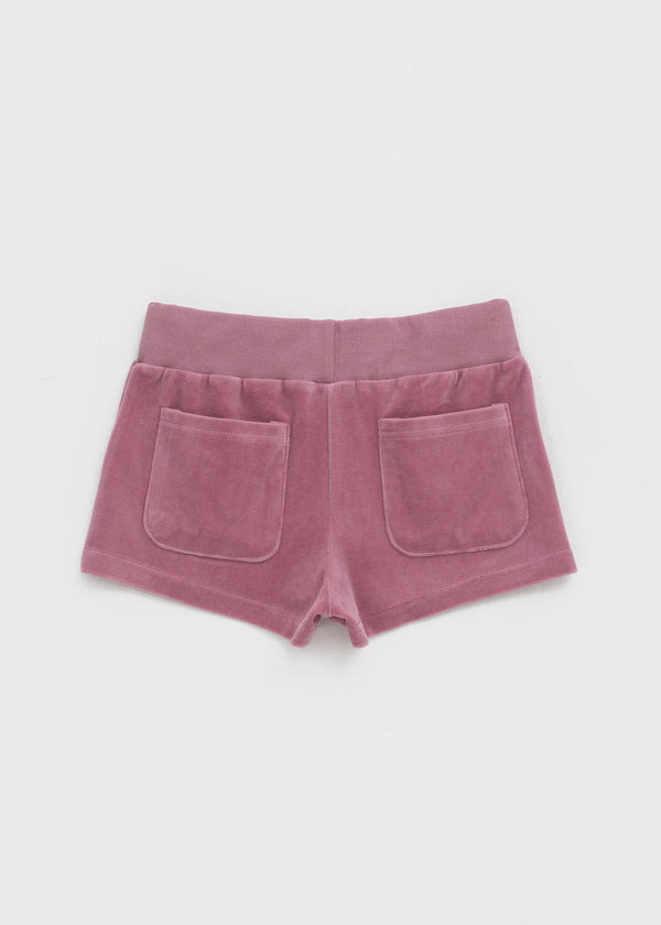 [MADE] Toddler Velour Elastic Shorts