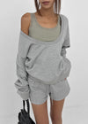 [MADE] Ever U-Neck Fleece-Lined Sweatshirt (Available as a set)
