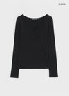 [MADE] Gardenzel Long Wrap Long Sleeve Tee