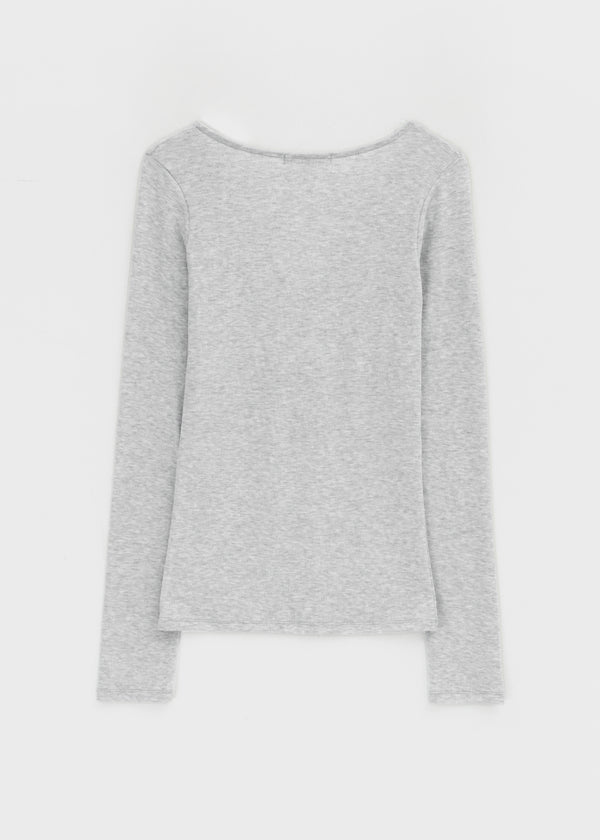 [MADE] Gardenzel Long Wrap Long Sleeve Tee