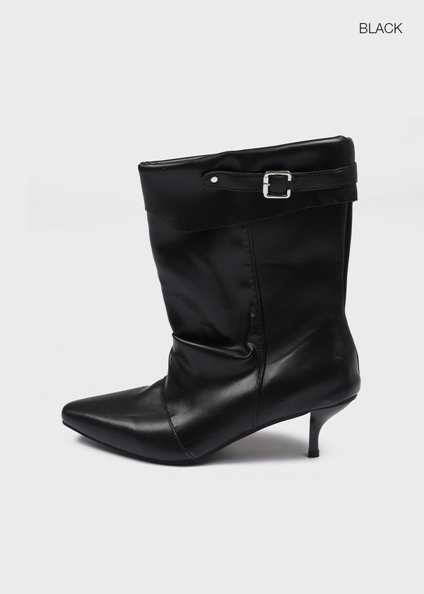 Muir stiletto heel mid-calf boots