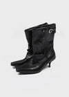 Muir stiletto heel mid-calf boots