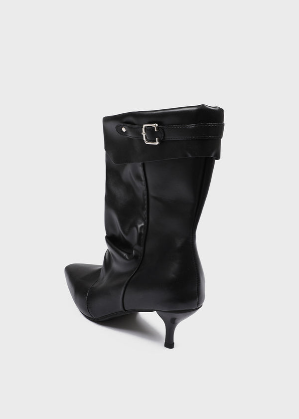 Muir stiletto heel mid-calf boots