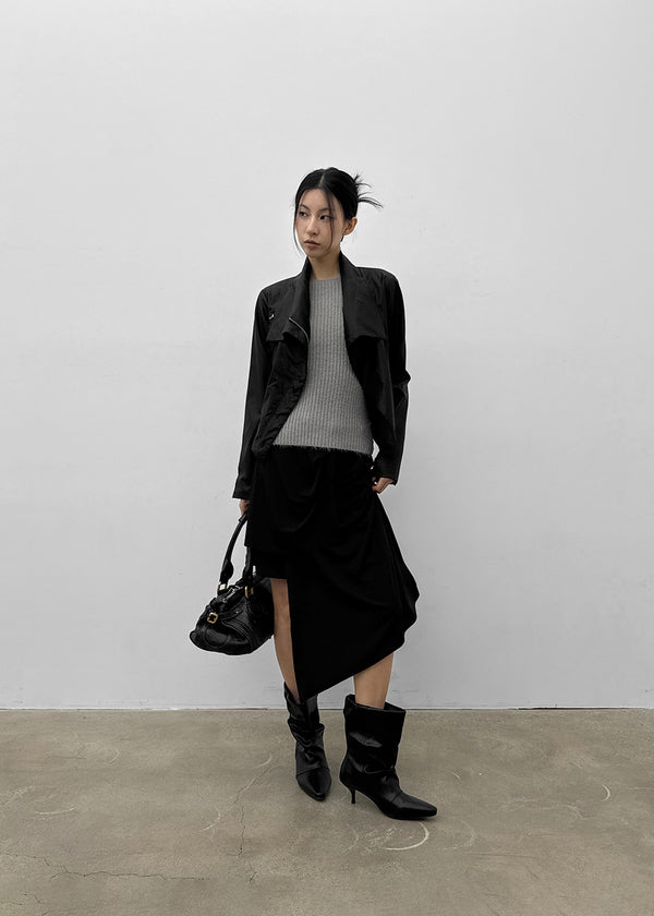 Porter Drape Leather Jacket