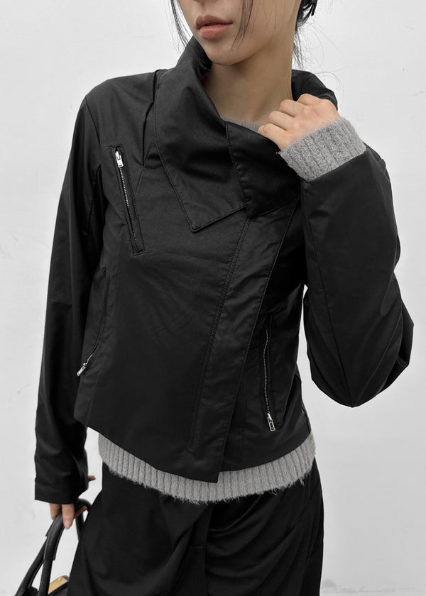 Porter Drape Leather Jacket