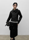 Porter Drape Leather Jacket
