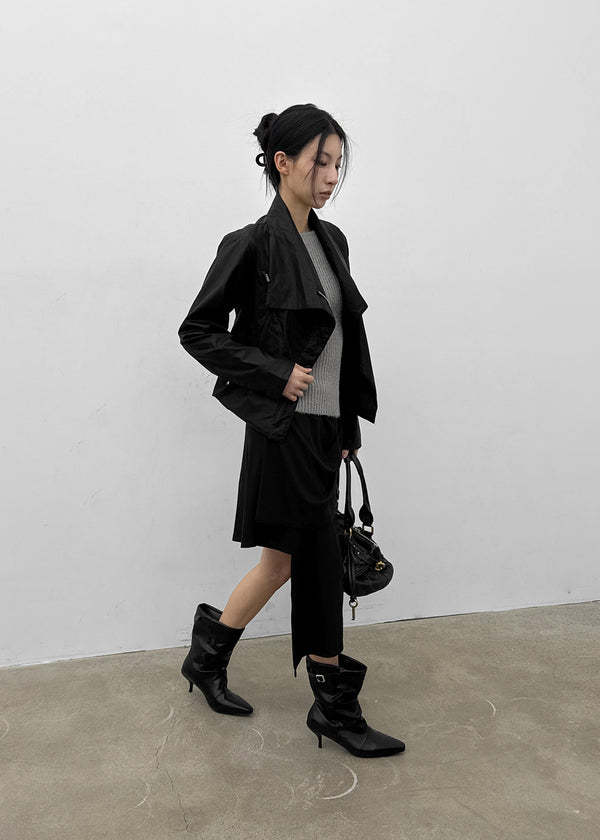 Porter Drape Leather Jacket