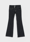 Lloyd Two-Button Raw Denim Bootcut Pants