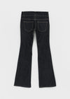 Lloyd Two-Button Raw Denim Bootcut Pants