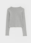 [MADE] Milky Fleece-lined Round Long Sleeve Tee