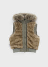 [MADE] Vanity Fur-Trimmed Wellon Padded Vest