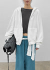 Hoshi Damaged Zip-up Hoodie