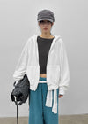 Hoshi Damaged Zip-up Hoodie