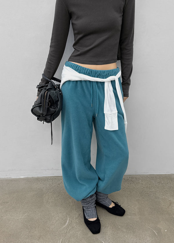 [MADE] Dalog Fleece Jogger Elastic Pants (Available as a set)