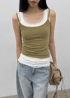 [MADE] Libra Stitch Fleece-Lined Strap Sleeveless (Available as a set)
