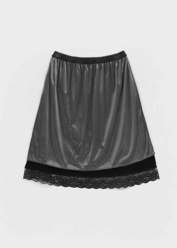 Lua Lace Velvet Midi Skirt