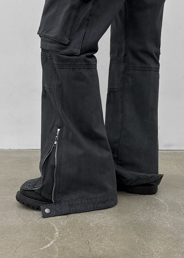 Blond fatigue cargo pants