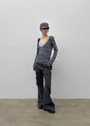 Blond fatigue cargo pants