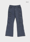 Blond fatigue cargo pants
