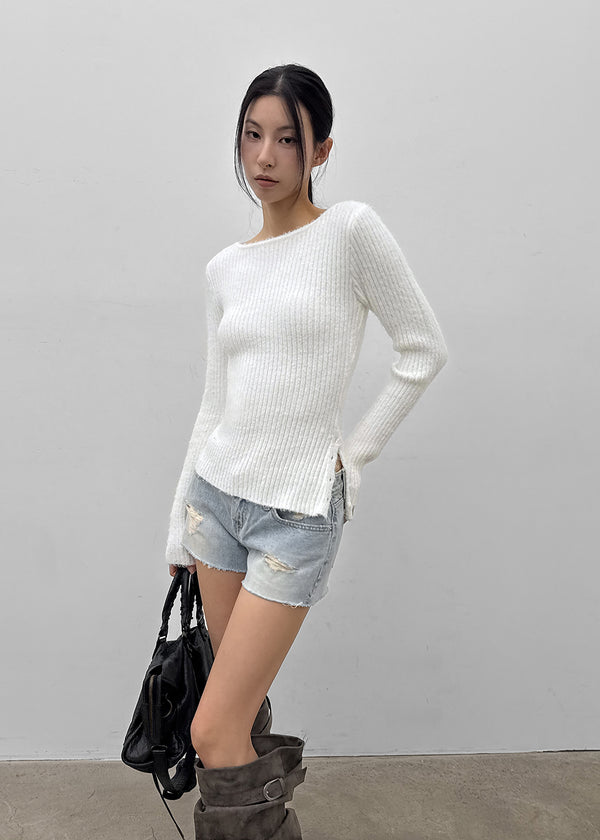 Tender Damage Denim Shorts