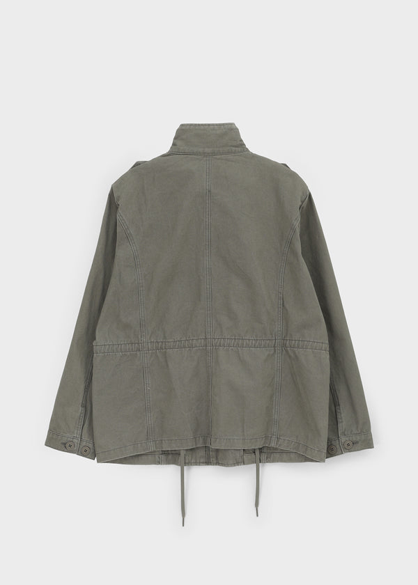Bay Washed Button Field Jacket