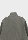 Bay Washed Button Field Jacket