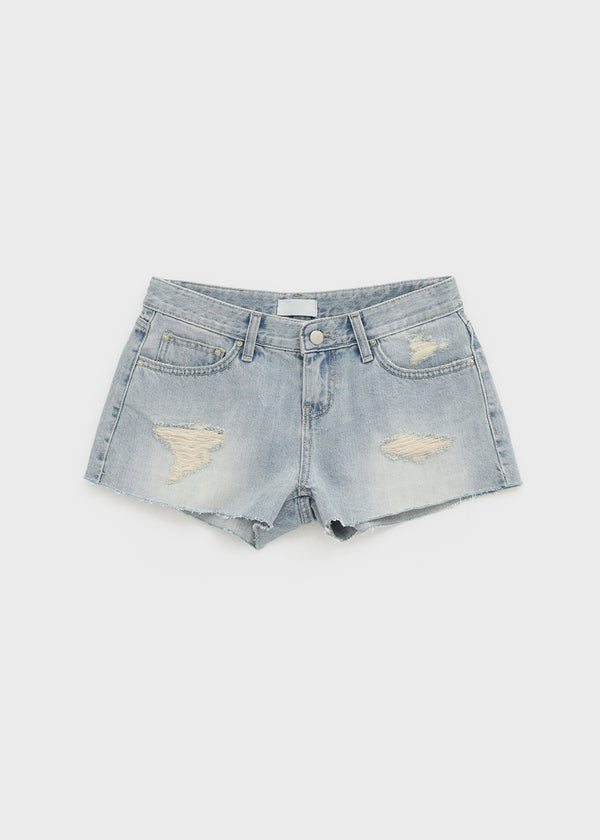 Tender Damage Denim Shorts