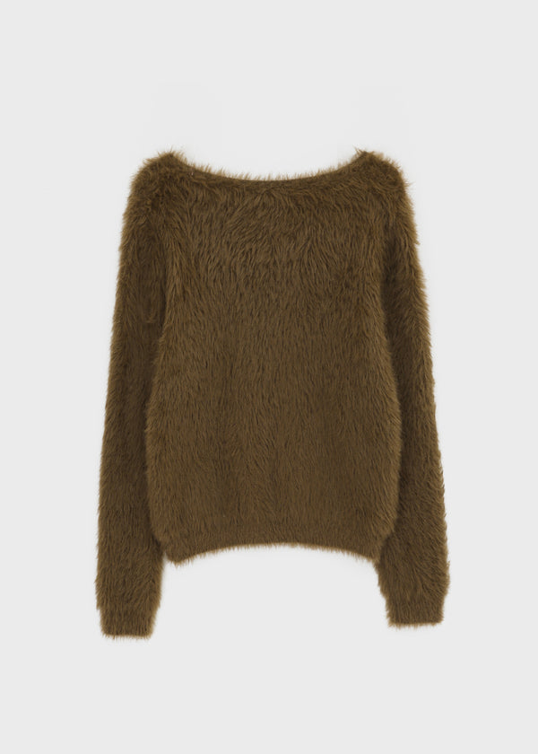 Teddy Loose Fit Fur Cardigan