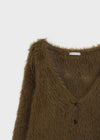 Teddy Loose Fit Fur Cardigan