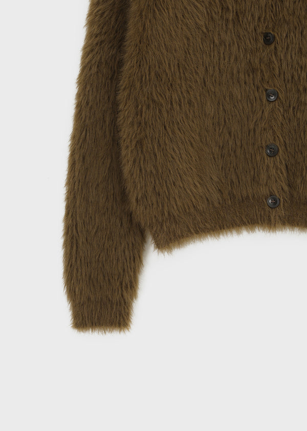 Teddy Loose Fit Fur Cardigan