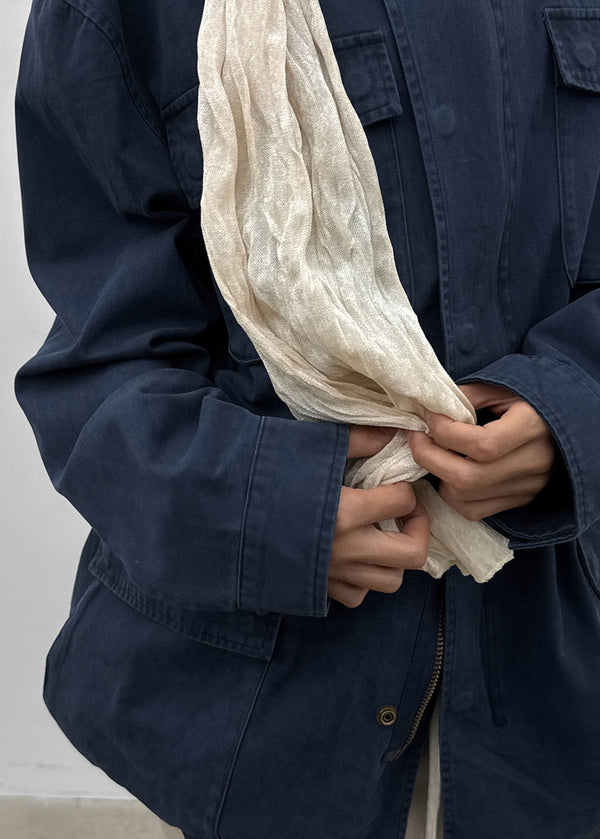 Swarf Velvet Wrinkle Scarf