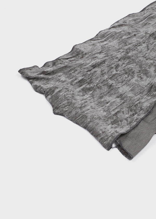 Swarf Velvet Wrinkle Scarf