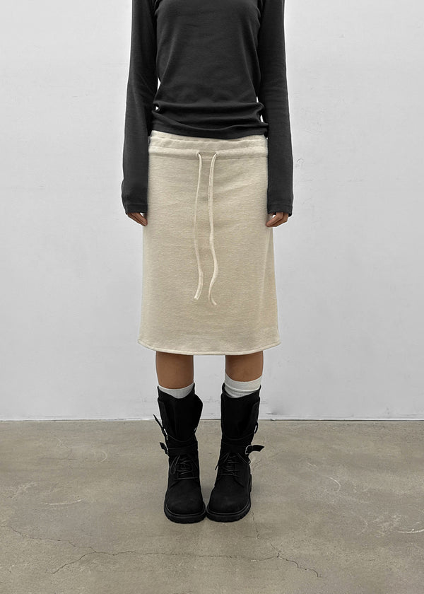 [MADE] Nube String Midi Skirt