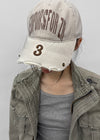 Number Crack Vintage Ball Cap