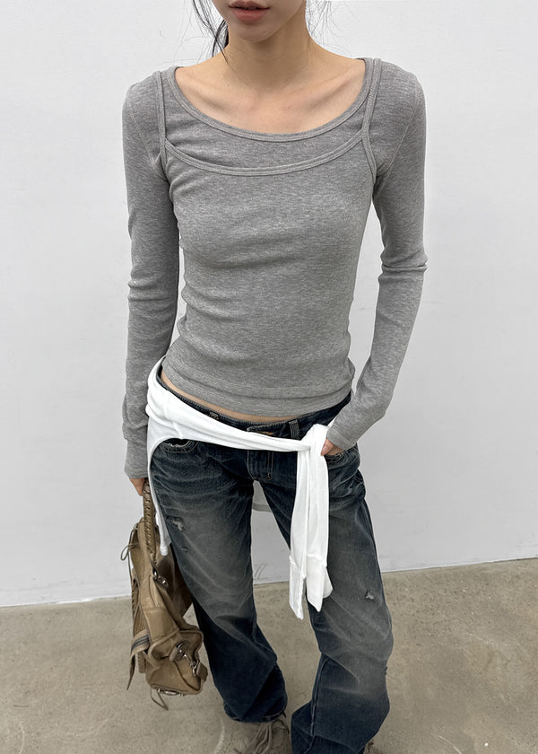 [MADE] Libra Stitch Fleece-Lined Strap Sleeveless (Available as a set)