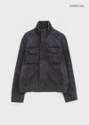 (UNISEX) Dedy Washed Stitch Field Jacket