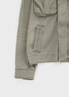 (UNISEX) Dedy Washed Stitch Field Jacket