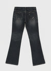 Turs Low-rise Damaged Denim Pants