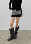 Bird Stripe Folding Shorts