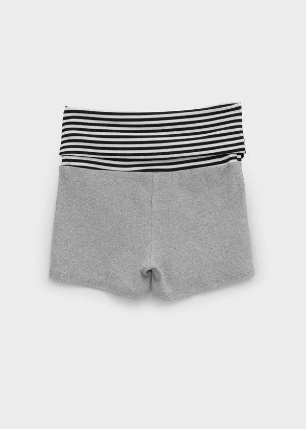 Bird Stripe Folding Shorts