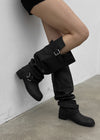 Nuver slouch long boots