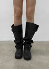 Nuver slouch long boots