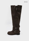 Nuver slouch long boots
